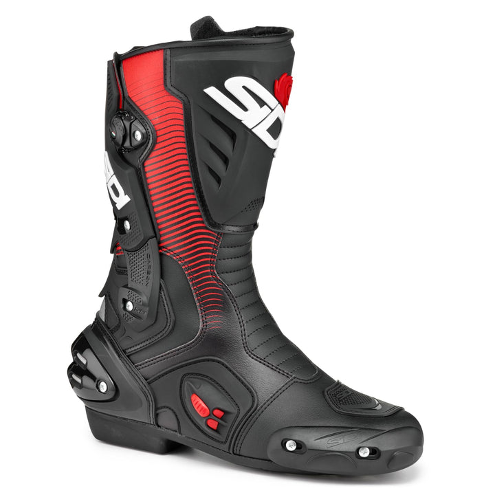 Sidi Herren Vertigo 2Motorradstiefel 41 EU Black Red, 41 EU Black Red