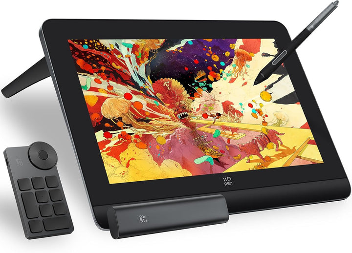 XPPen Grafikdisplay Artist 14 Gen.2 mit 16K X3 Pro Stift, 14 Zoll Display,Pen Tablet zum Zeichnen, 3
