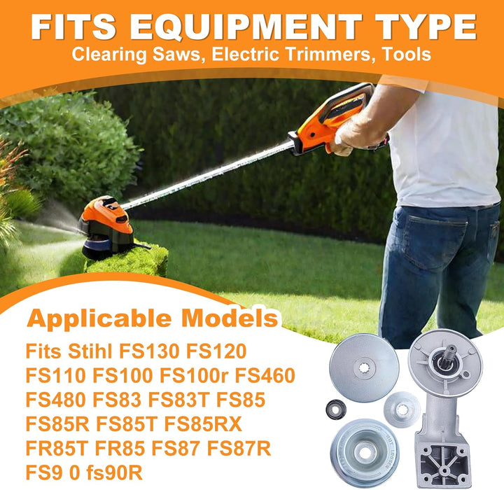 Freischneider Getriebe Rasenmäher für Stihl FS120 Freischneider Trimmer Ersetzen für FS130 FS200 FS2