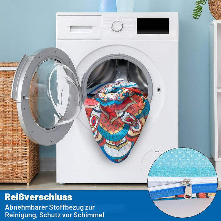 WERNNSAI Luftmatratze Pool- Luftmatratze Wasser Hängematte für Erwachsene Bohemian, Bohemian