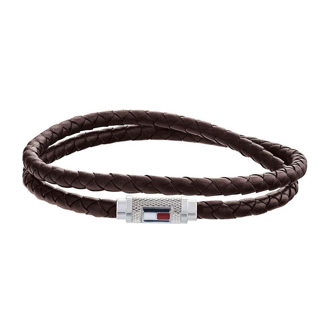 Tommy Hilfiger Herren-Seilarmbadn Edelstahl 2790012