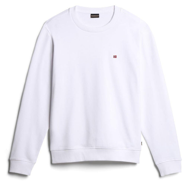 Napapijri Pullover Mann Weiss 4H890021 L Weiss, L Weiss