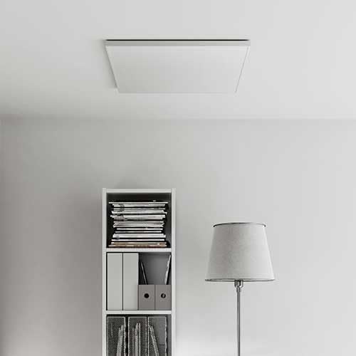 heatness Infrarotheizung Simpel Decke Pro, M – Deckenheizung energiesparend, 300 Watt, Heizkörper zu