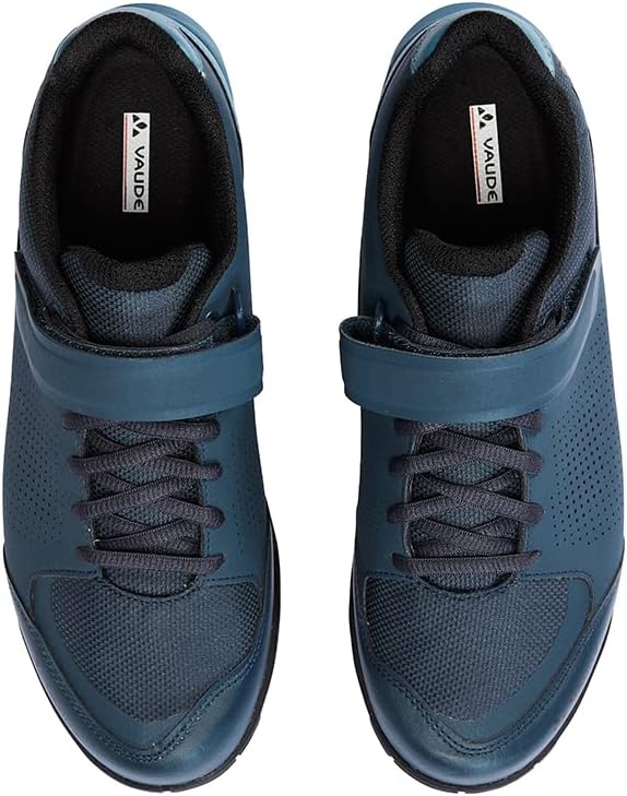 VAUDE Unisex Downieville Low Mountainbike Schuh 36 EU Blue Gray Dark Sea, 36 EU Blue Gray Dark Sea