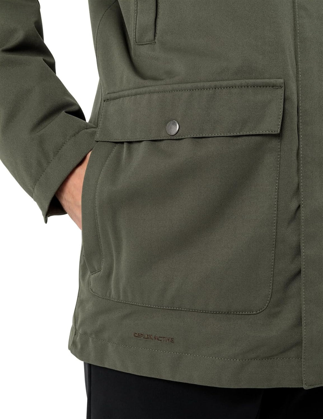 VAUDE Herren Men's Manukau Parka Ii Jacke M black/khaki, M black/khaki