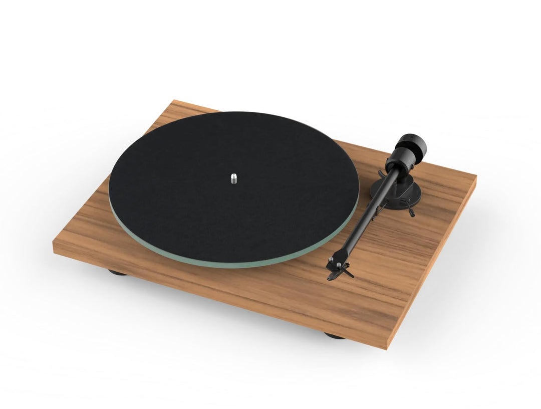 Pro-Ject T1 Evo Schallplattenspieler Walnuss inkl. Ortofon OM10