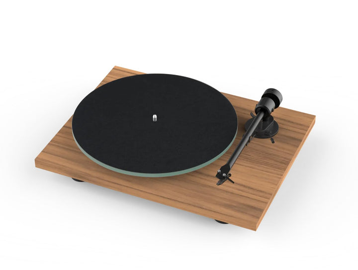 Pro-Ject T1 Evo Schallplattenspieler Walnuss inkl. Ortofon OM10