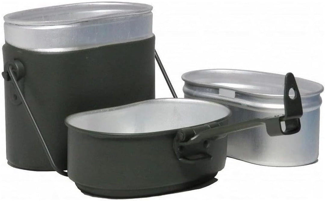 Mil-Tec Unisex – Erwachsene Kochgeschirr-14664000 Kochgeschirr, Silber, Einheitsgrösse