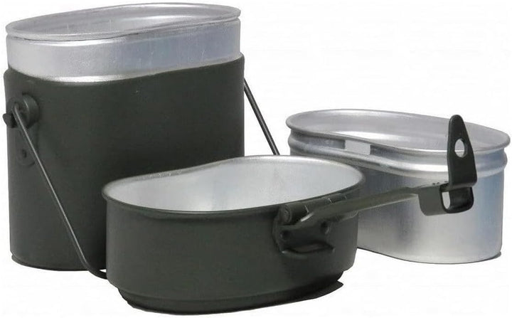 Mil-Tec Unisex – Erwachsene Kochgeschirr-14664000 Kochgeschirr, Silber, Einheitsgrösse