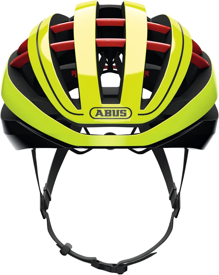 ABUS Rennradhelm Aventor - Fahrradhelm für professionellen Radsport - gute Ventilationseigenschaften