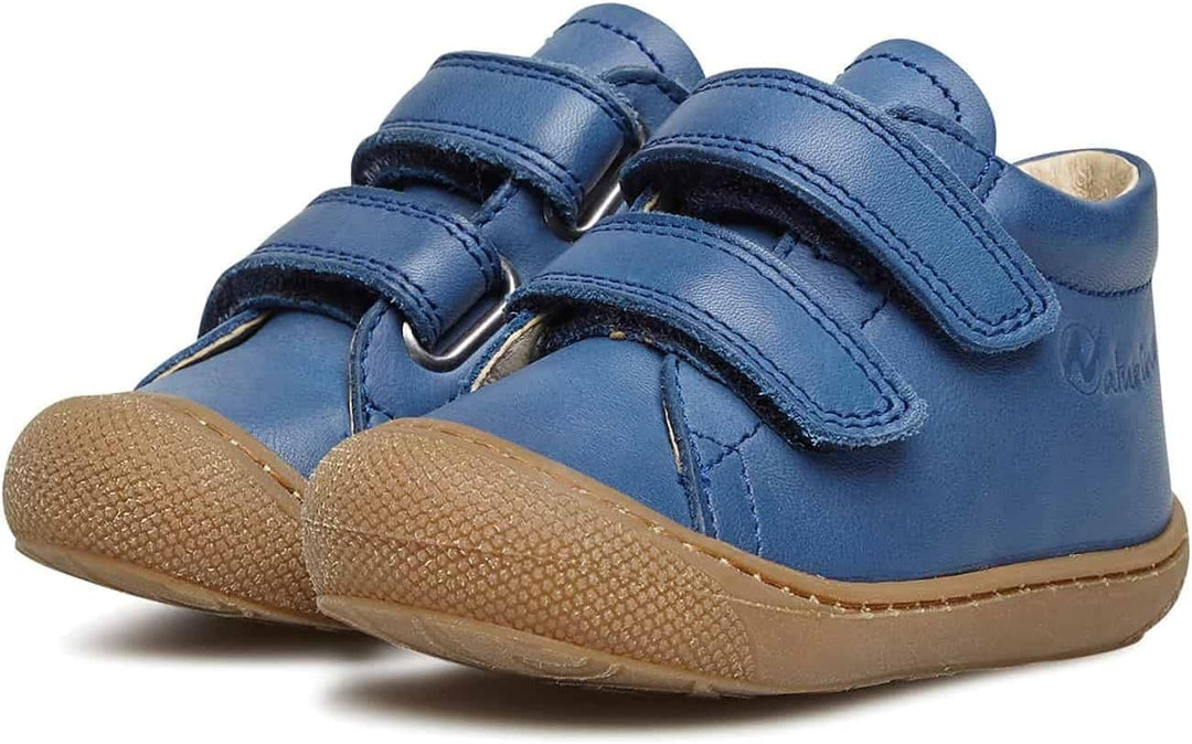 Naturino Cocoon VL-Lauflernschuhe aus Leder 18 EU Hellblue, 18 EU Hellblue