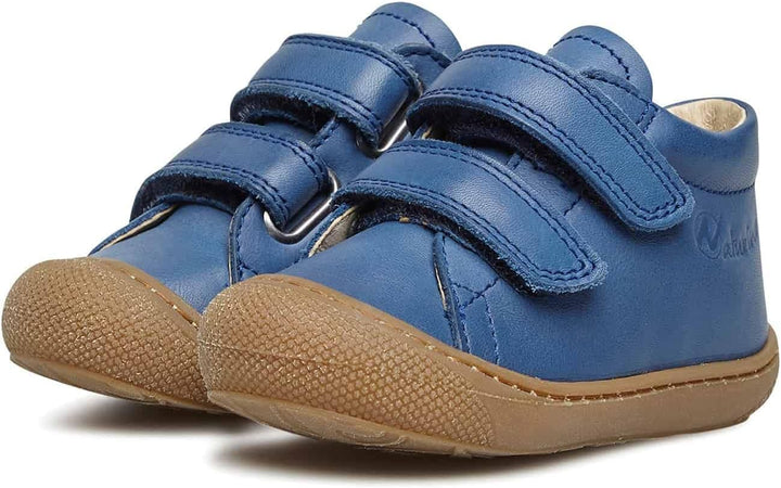 Naturino Cocoon VL-Lauflernschuhe aus Leder 18 EU Hellblue, 18 EU Hellblue