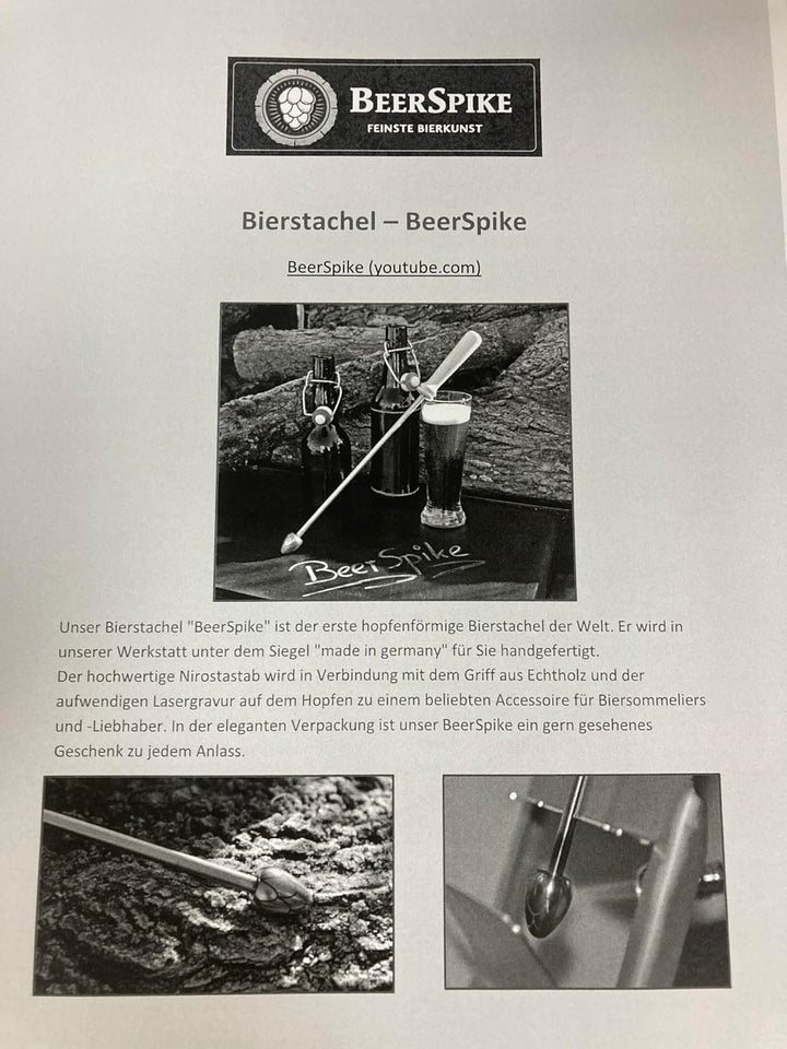 STAR Bierstachel BeerSpike Spülmaschinenfest | Geschenke für Männer