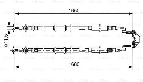 Bosch 1987477909 Bremsseil