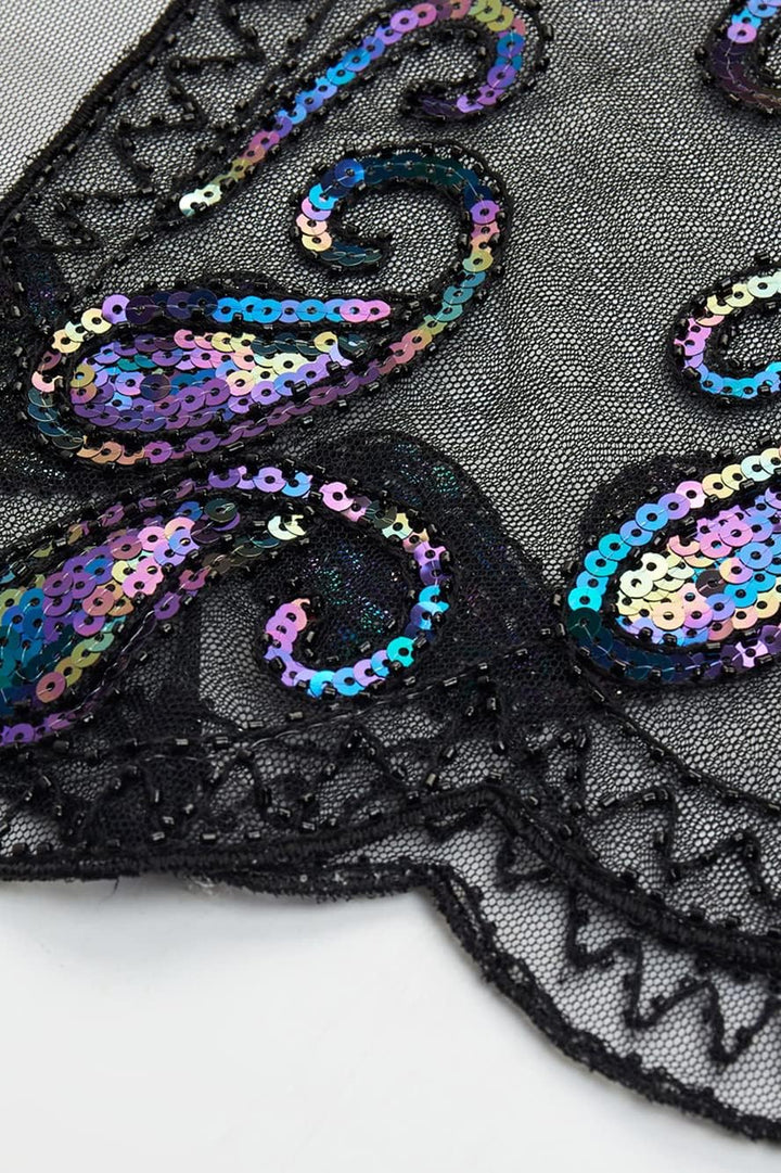 BABEYOND 1920er Jahre Retro Schal Umschlagtücher für Abendkleider Stola für Hochzeit Party Gatsby Ko