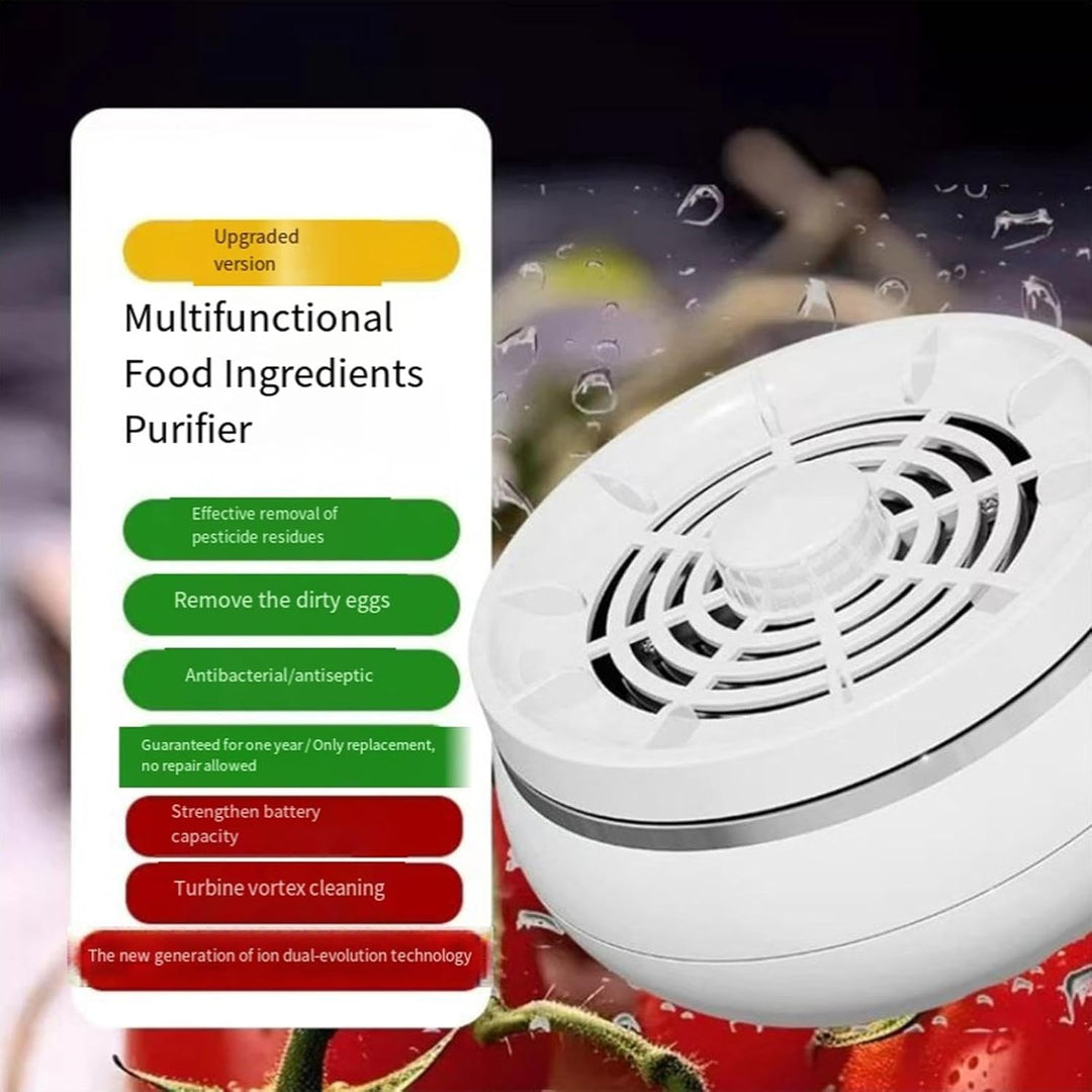 Generisch Fruit and Vegetable Washing Machine 4 Modes Cleaning Machine for Grain Meat Seafood Portab
