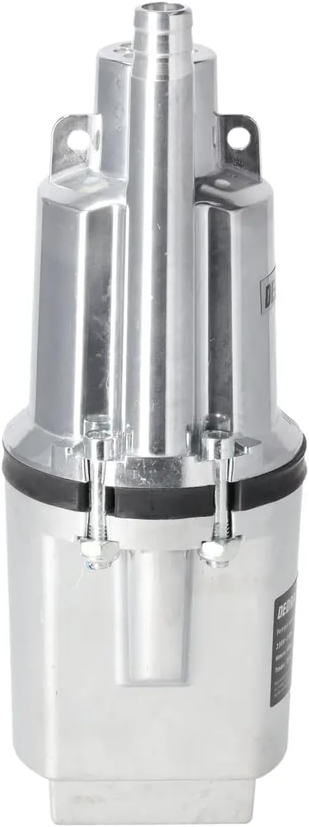 DEDRA Membranpumpe für sauberes Wasser, Tauchmembranpumpe Garden 300W, Förderhöhe 68 m, Netzkabel 10