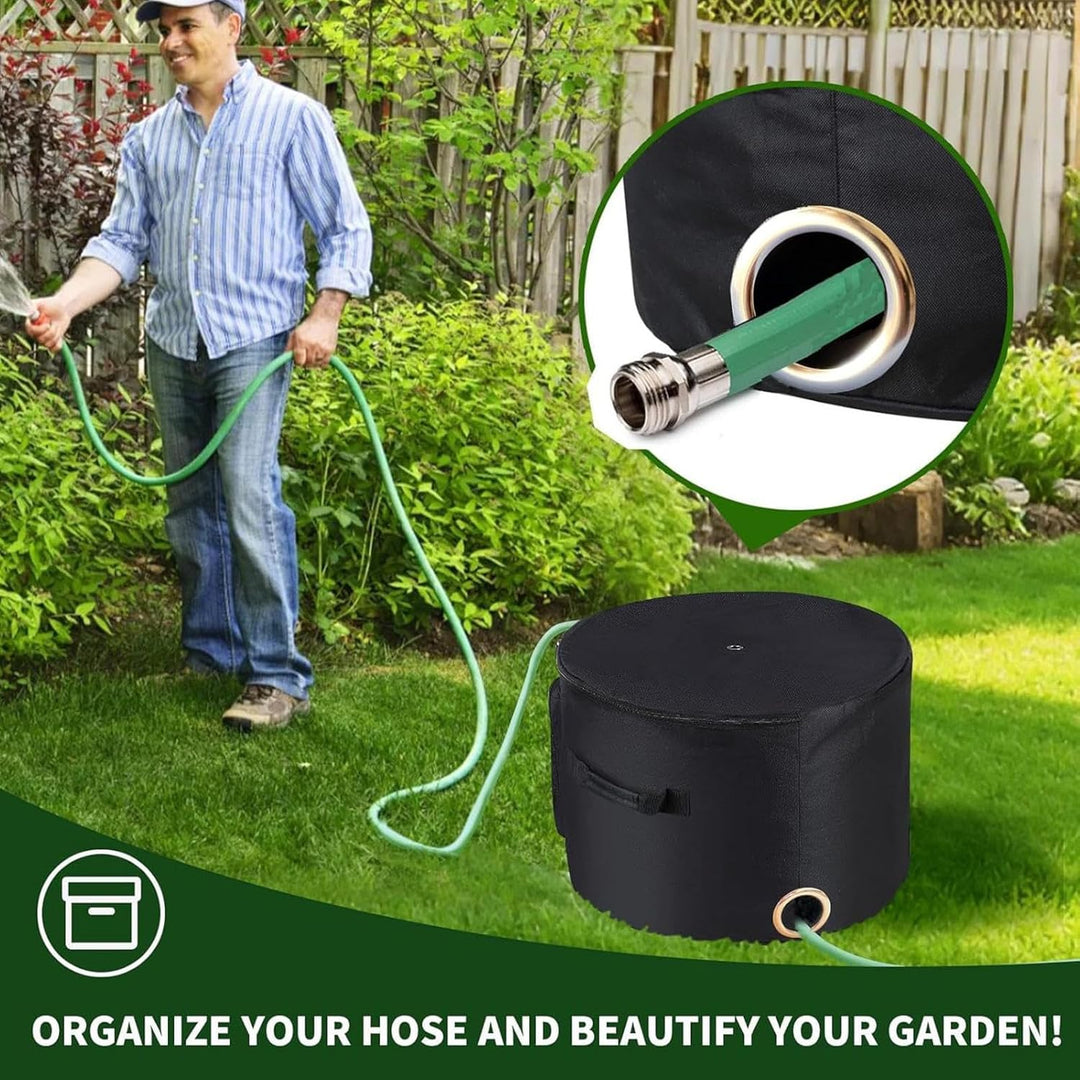 Gartenschlauch-Töpfe für draussen, robuster Gartenschlauchtrommel, wetterfester Werkzeug-Organizer,