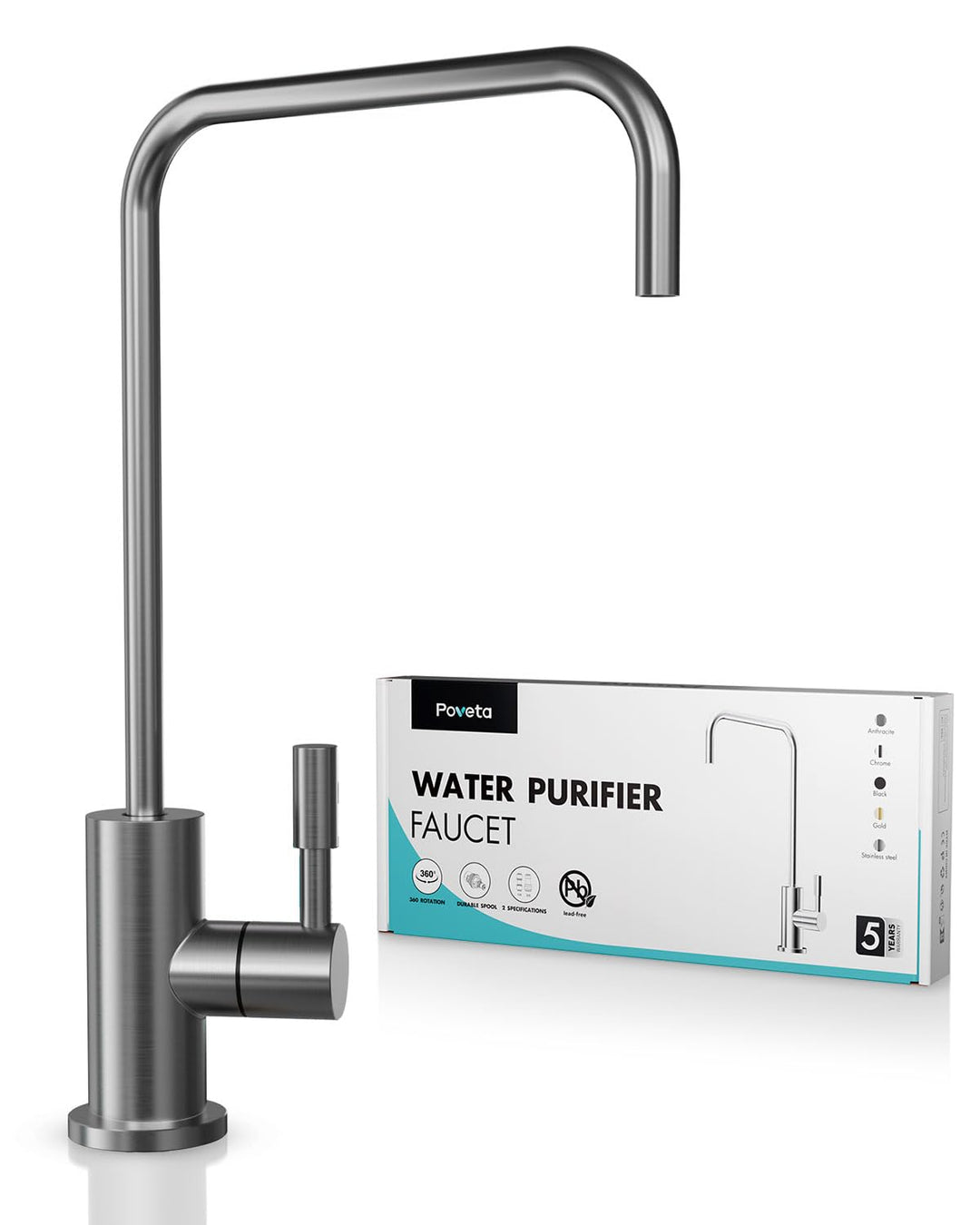 Trinkwasserhahn, Wasserhahn Küche Für Umkehrosmose Oder Wasserfiltersystem, Küchenarmatur Aus Edelst