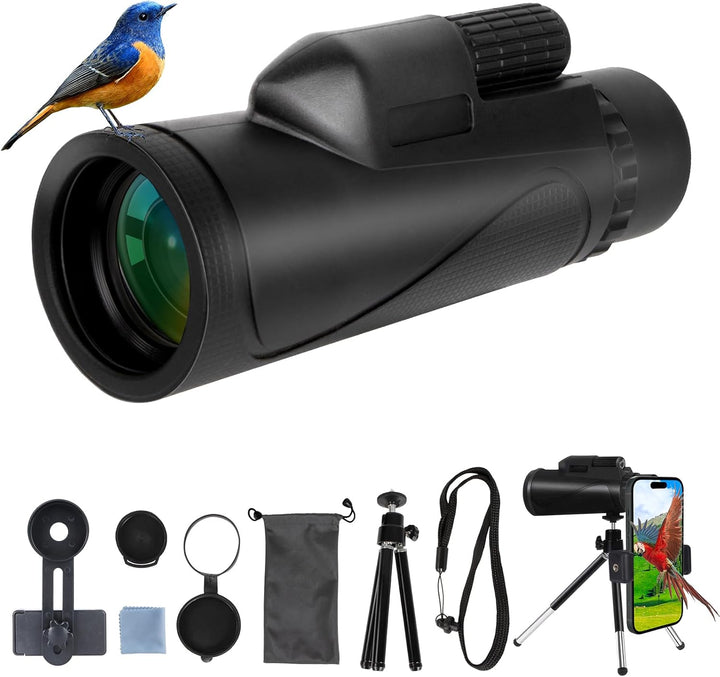 Telescope Monokulares Teleskop 80 x 100 HD FMC BAK4 Prisma tragbares Monokular Teleskop für Erwachse