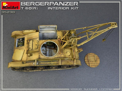 Mini Art 35238 1:35 T-60 (r) Bergepanzer Interieur - originalgetreue Nachbildung, Modellbau, Plastik