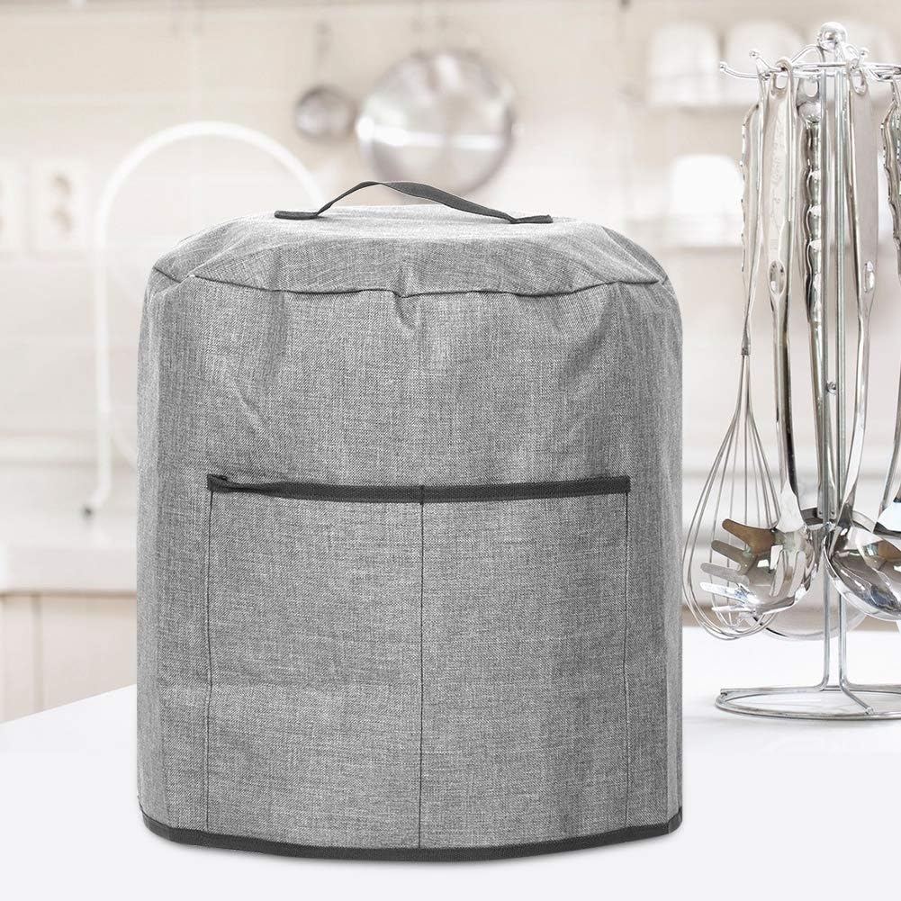 MOUMOUTEN Runde Schnellkochtopf Schutzhülle, Luftfritteuse Schutztasche Schnellkochtopf Abdeckung, S