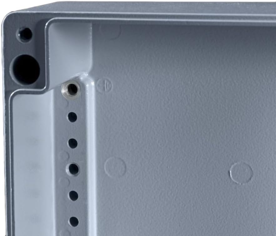 Rittal 9105210 GA 9105.210 Universal-Gehaeuse 125 x 57 x 80 Aluminium Grau (RAL 7001) 1St, (L x B x