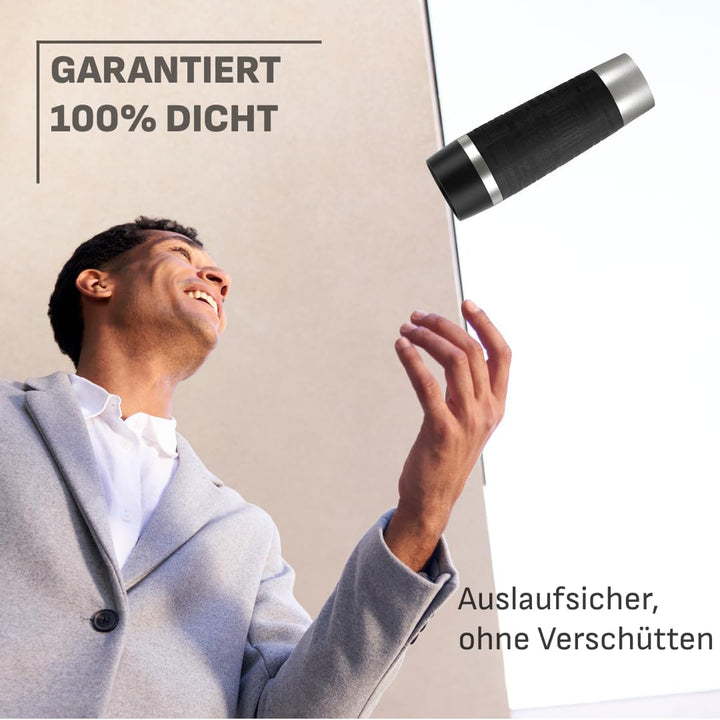 Emsa 515615 Travel Mug Classic Grande | Thermobecher | Isolierbecher | 500ml | hält 6h heiss, 12h ka
