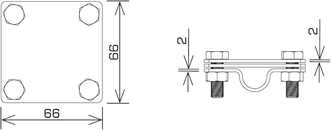 Tiefenerder Erder Erdung Staberder feuerverzinkt Ø20mm 1500mm 1,5m SET Längenauswahl (SET 6000mm 4x1