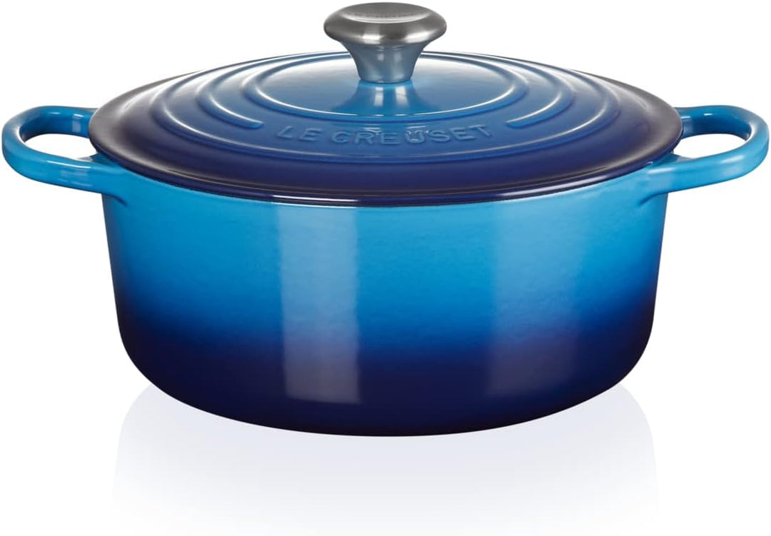 Le Creuset Signature Gusseisen-Bräter mit Deckel, Ø 26 cm, Rund, Für alle Herdarten und Induktion ge