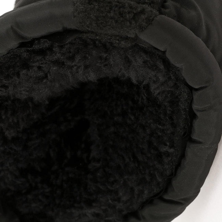 Lipodo Fäustlinge mit Teddyfutter Damen/Herren - Leicht Gummierte Innenseite - Damenhandschuhe - Her