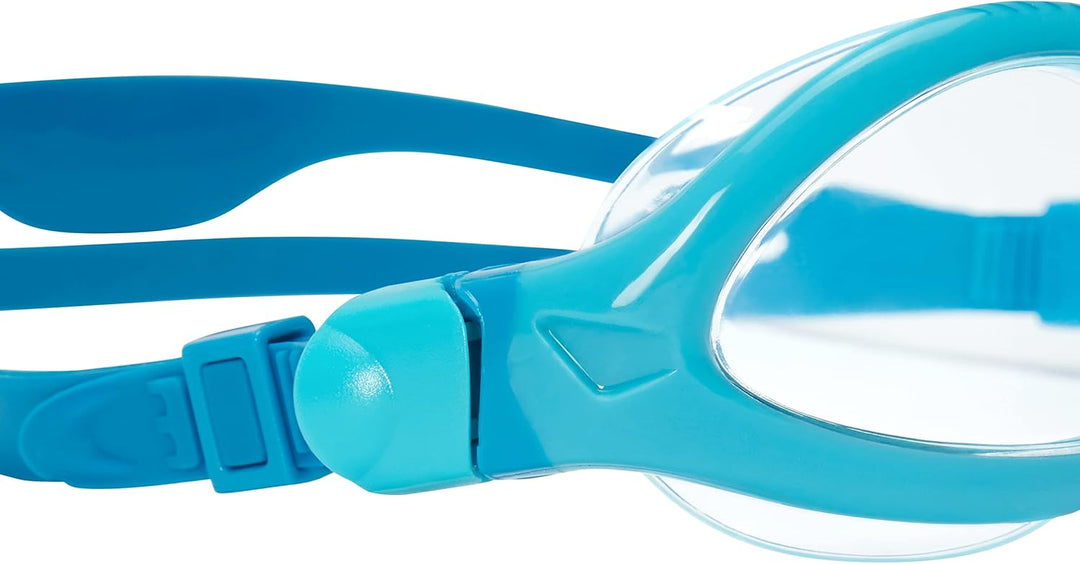 Zoggs Unisex Tiger Lsr+ Spiegel Schwimmbrille für Erwachsene Einheitsgrösse Blau/Blaues Reef/Transpa