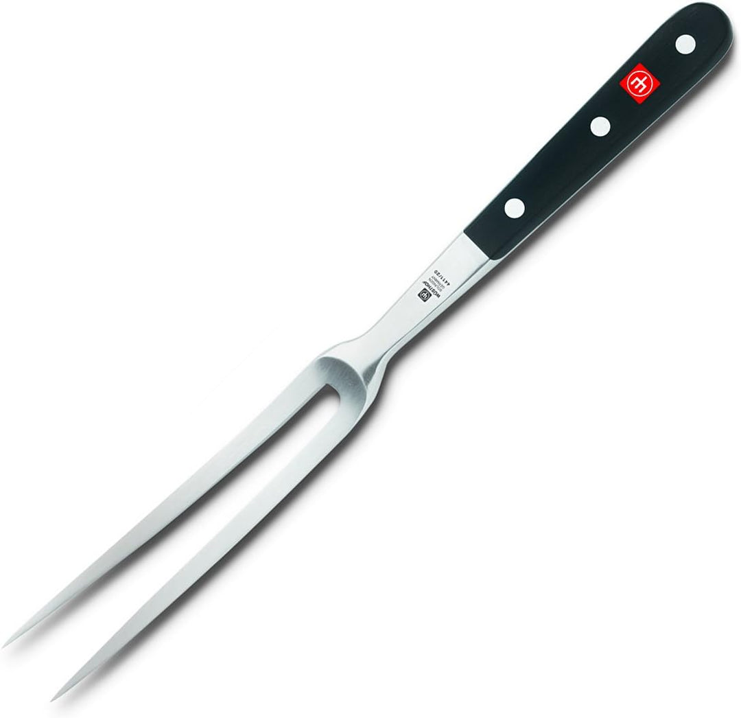 Wüsthof Fleischgabel, 10 cm, Classic (4411/20), hochwertige Tranchiergabel, Edelstahl, rostfrei
