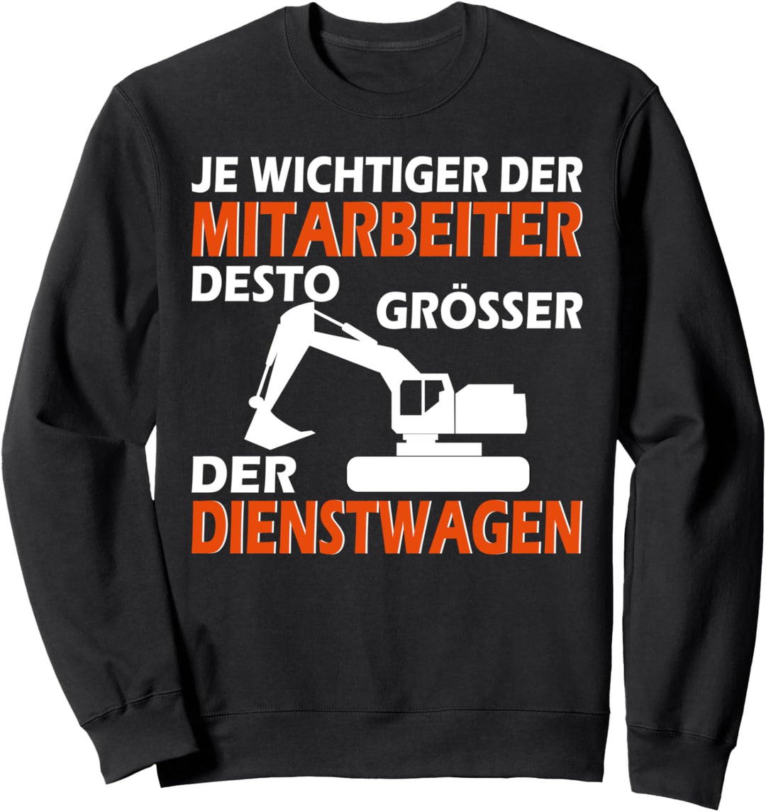 Baugeräteführer Baggerführer Bagger Baustelle Baggerfahrer Sweatshirt
