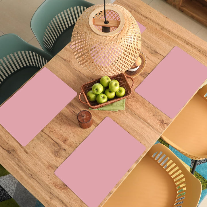 KitchenYeah© Platzsets Abwaschbar 6-Teilig 45x30 cm Tischsets Platzdeckchen rutschfeste Platzset Unt