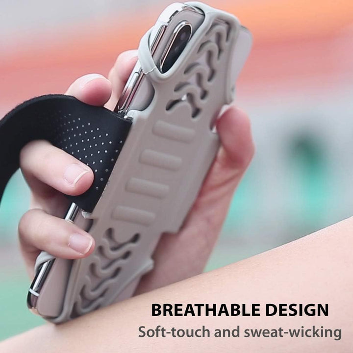 BONE Laufarmband, Sportarmband, iPhone-Halterung zum Laufen, universelles Lauf-Handy-Armband für App
