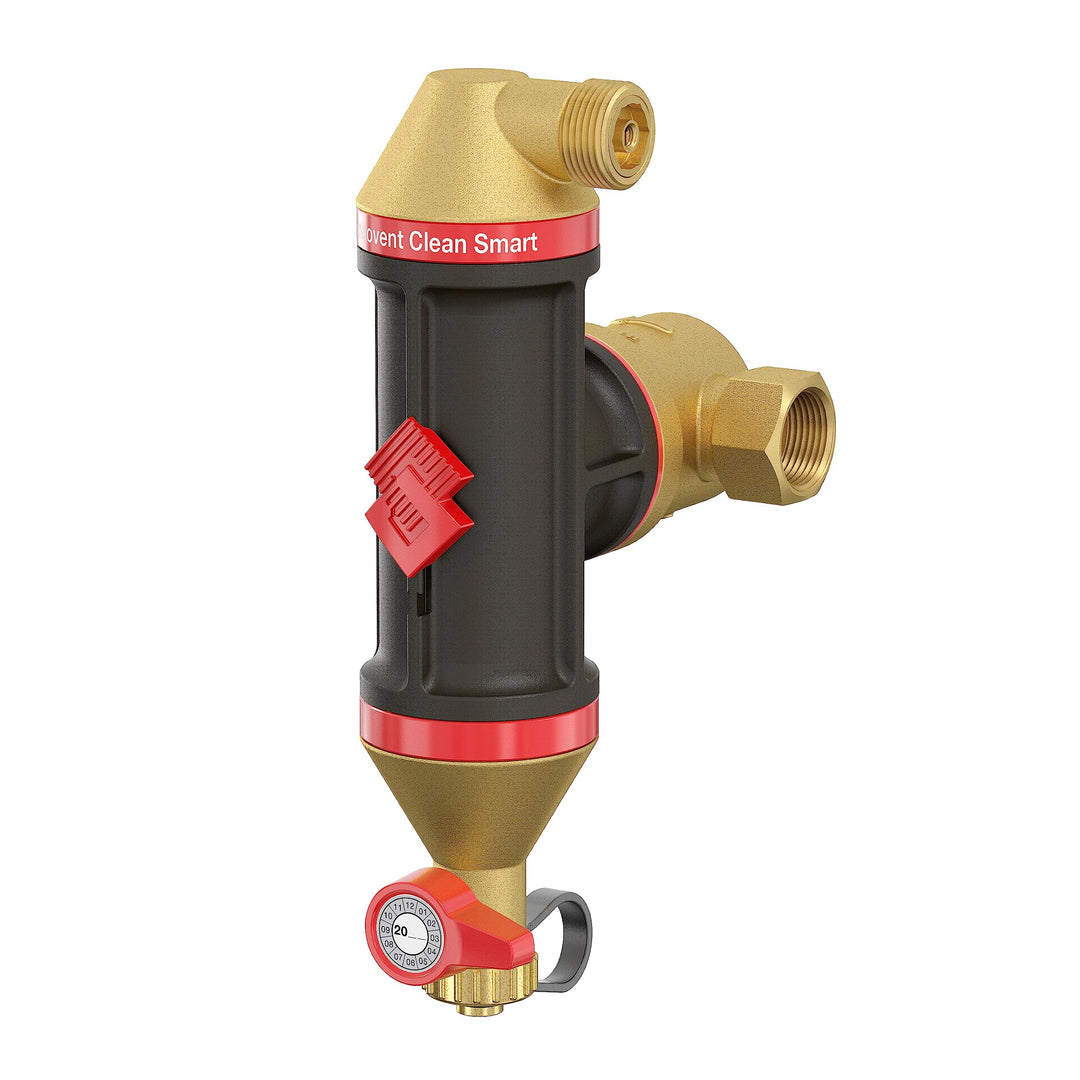 Flamcovent Clean Smart G3/4" F Luft- und Schlammabscheider mit Magnet für Heizungs- und Kühlungsanla