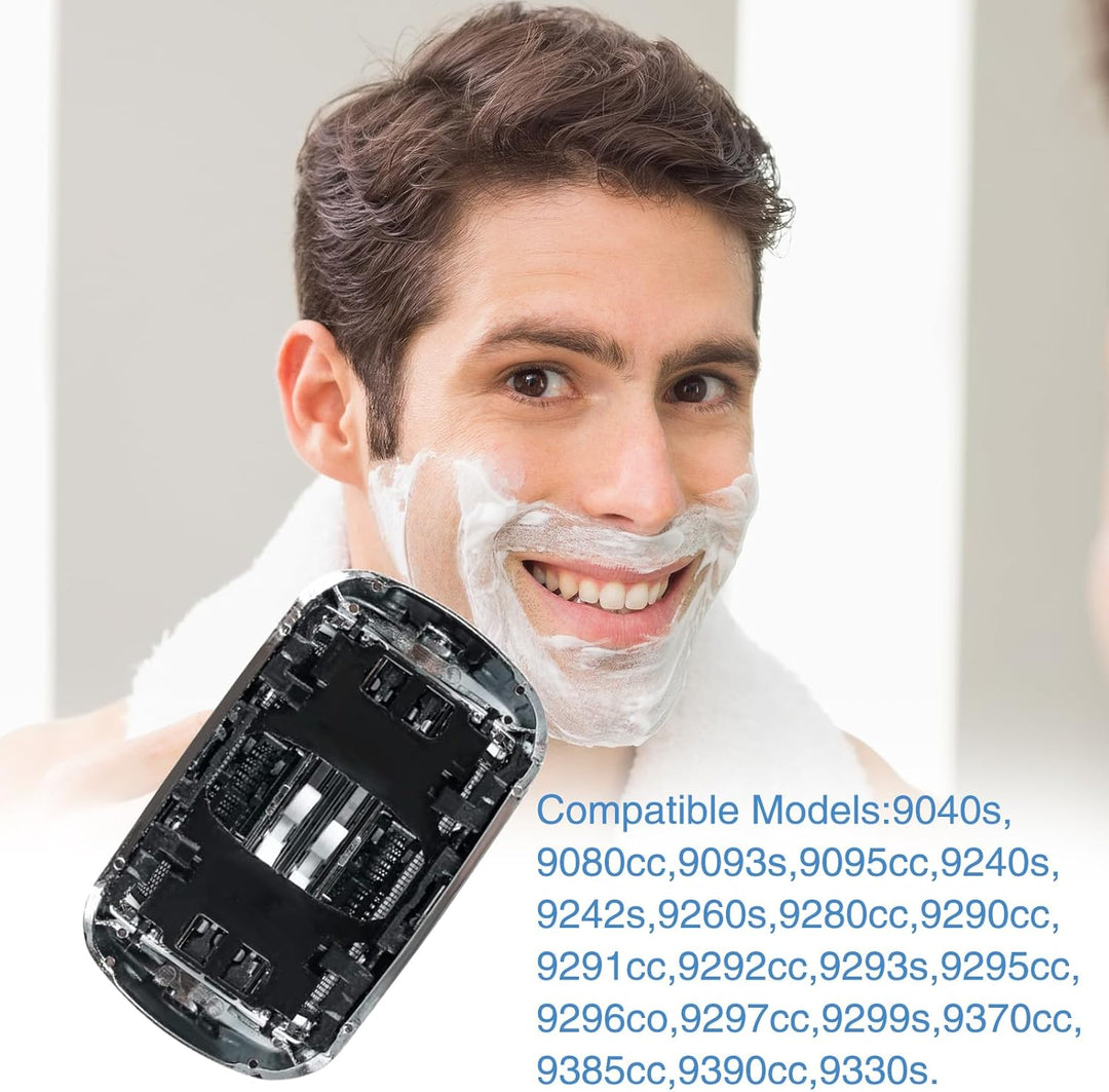 Scherkopf für Braun Series 9/9 Pro,9/9 Pro Ersatzkopf 94m für Elektrorasierer für Braun 9/9 Pro Ersa