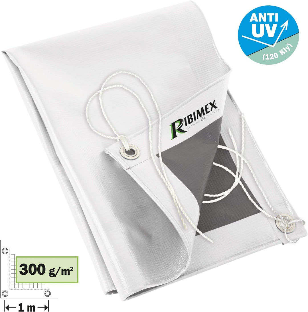 Ribiland PRB30004X05 PVC-Abdeckung, 4 x 5 m, 300 g, mehrfarbig