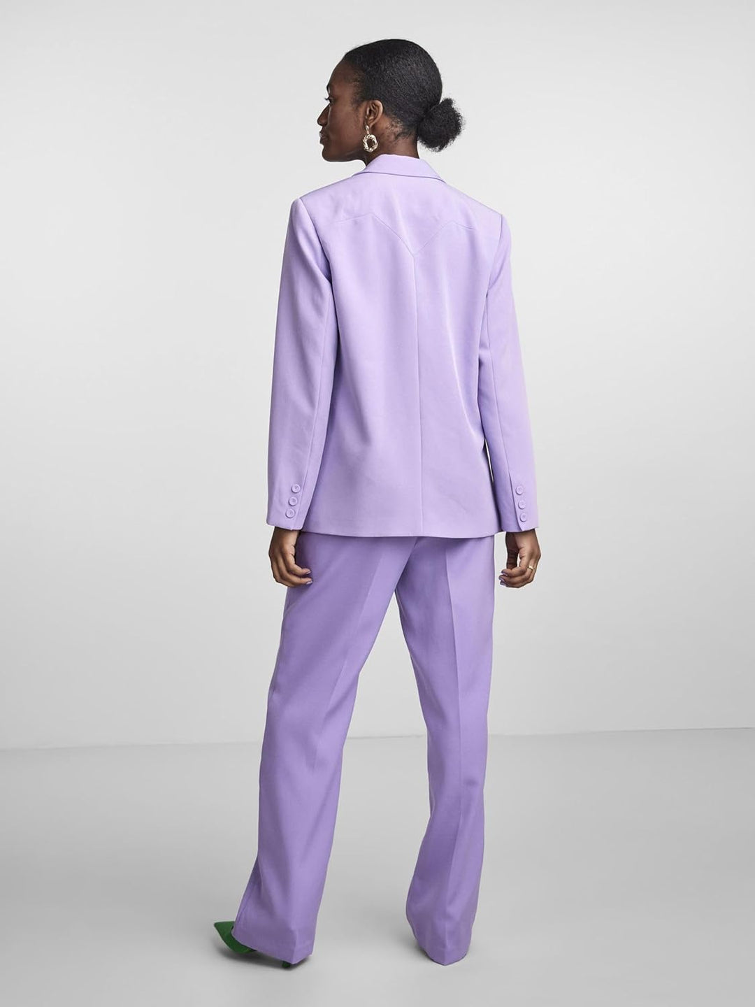 YAS Damen Yasbluris Ls Blazer Noos Blazer S Bougainvillea, S Bougainvillea