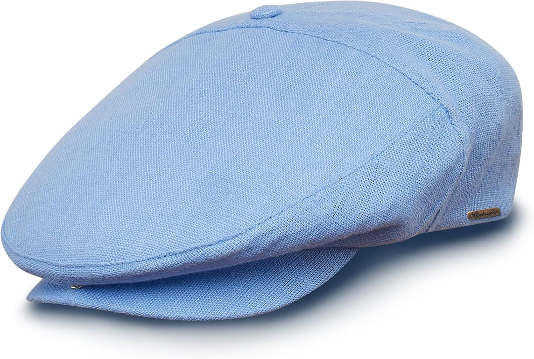 Sterkowski Modell Swede | 100% Naturleinen Schiebermütze für Herren und Frauen | Super Leicht Sommer