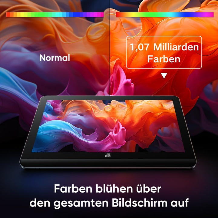 XPPen 4K Grafiktablett mit Display, Artist Pro 19 Gen 2, 18,4 Zoll Grafikmonitor, 16K X3 Pro Stift,