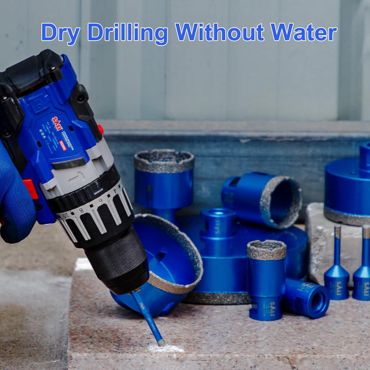 Diamant Fliesenbohrer 68mm M14 Gewinde Trockenbohrer Diamantbohrer Glasbohrer Lochsäge Diamant Bohrk