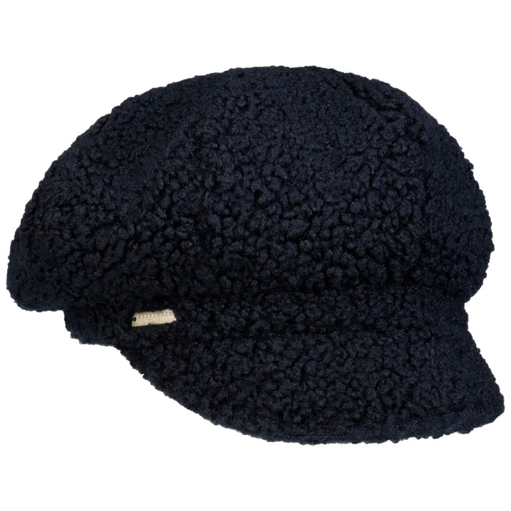 Seeberger Teddy Fur Ballonmütze Schirmmütze Damencap Wintercap Kunstfellcap Baker-Boy-Mütze Mit Schi