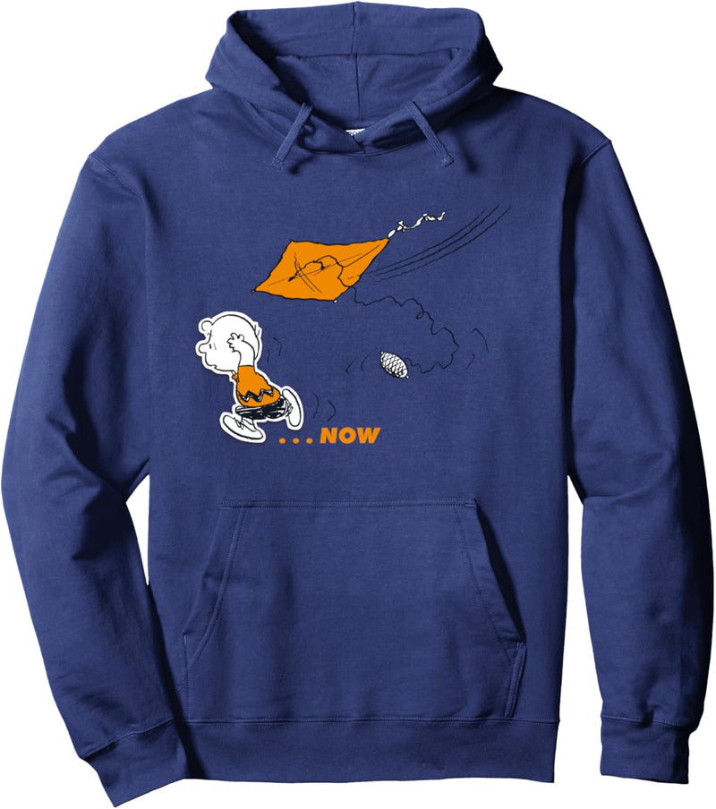 Peanuts Charlie Brown Damals und heute Pullover Hoodie