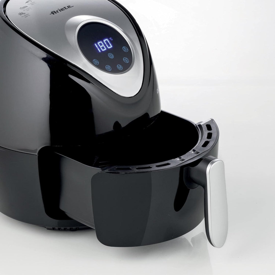 Ariete Airy Fryer Digital 4616, Heissluftfritteuse 3,5 Liter, 60-Minuten-Timer, LCD- und Touchscreen