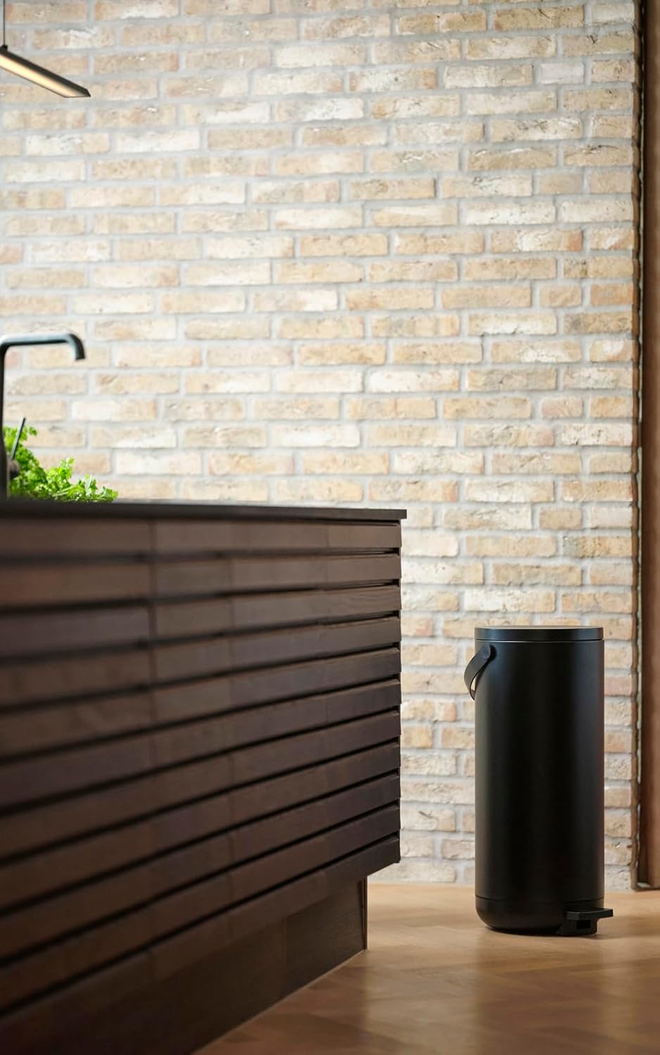 Zone Denmark Circular Mülleimer fürs Bad, Kosmetikeimer, Abfalleimer fürs Badezimmer, Durchm. 20,5 c
