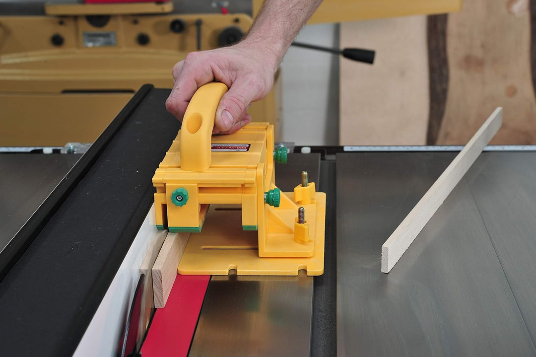 GRR-RIPPER Advanced 3D Pushblock für Tischsäge, Frästisch, Fuinter- und Bandsäge von Microjig