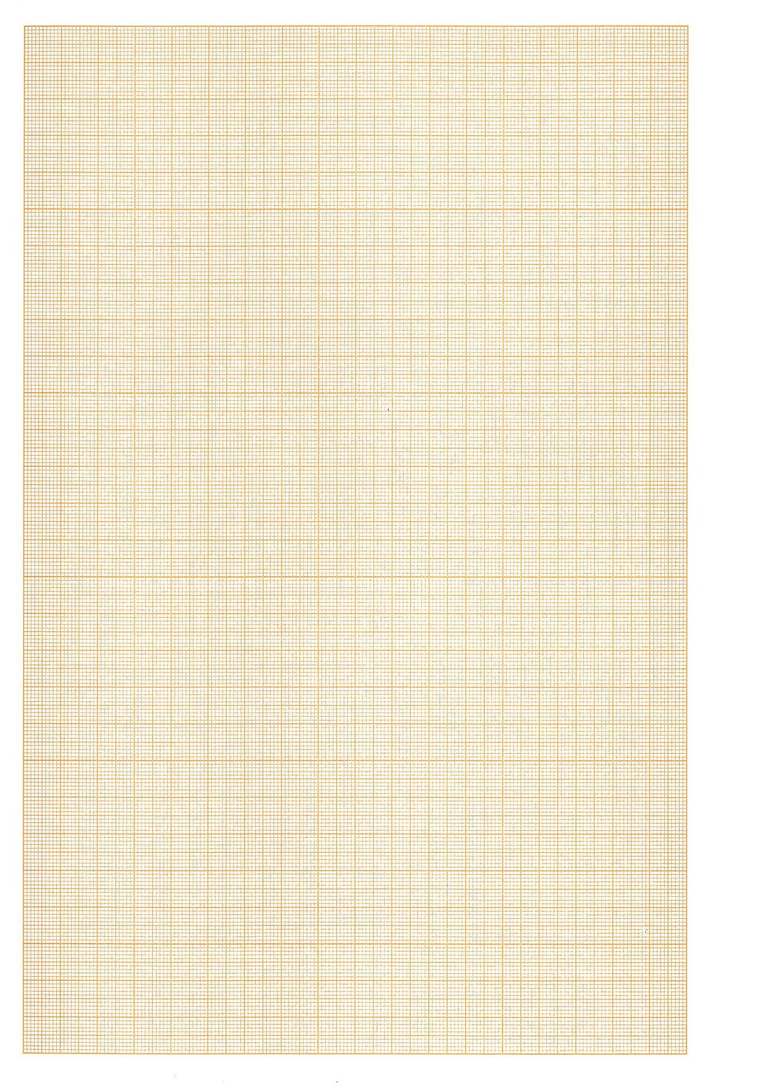 Clairefontaine 93550C - Packung mit 50 Blatt Millimeterpapier, 50 x 65 cm, 90 g, ideal für technisch