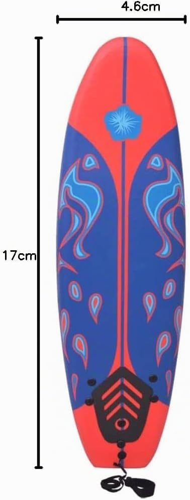 vidaXL Surfboard mit Traktionspad Stand Up Paddle Surfbrett Wellenreiter SUP Board Paddelboard Paddl